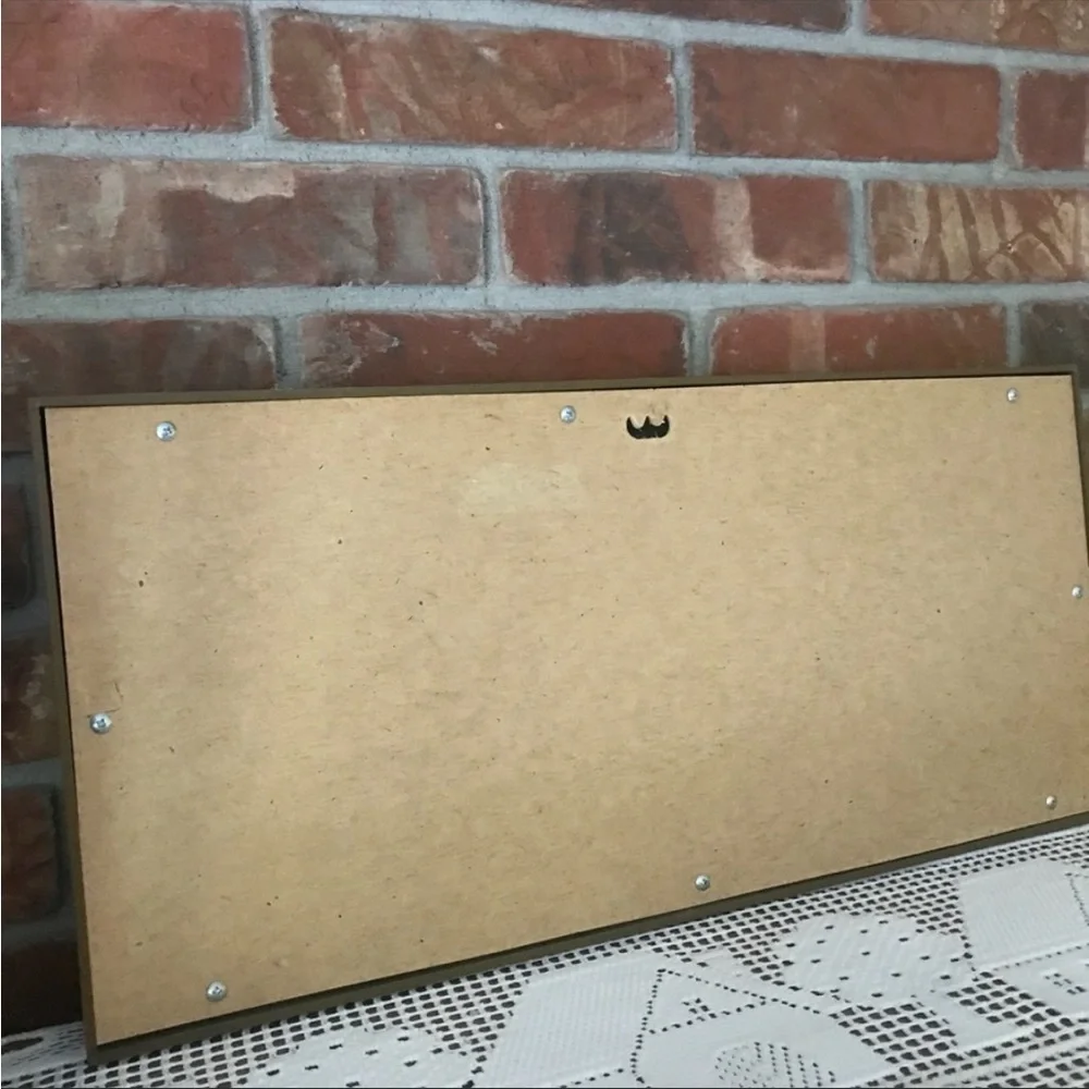 Vintage Last Supper Gold 3D Mirror